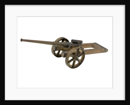 Gun model; Field Gun by unknown