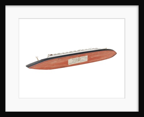 Waterline model; Miniature model by Bassett-Lowke Ltd
