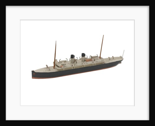 Waterline model; Miniature model by Bassett-Lowke Ltd
