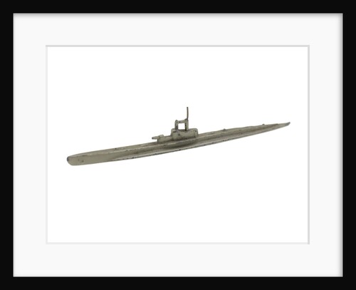 Waterline model; Miniature model by unknown