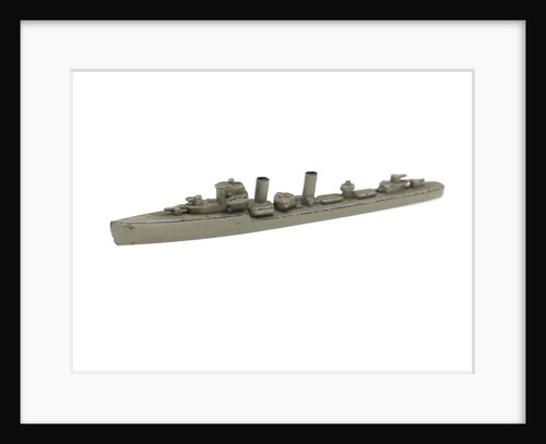 Waterline model; Miniature model by Unknown