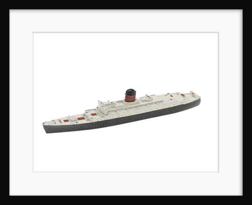 Waterline model; Miniature model by Tri-ang