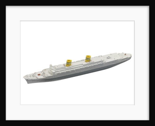 Waterline model; Miniature model by Tri-ang