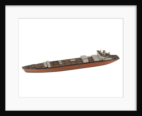 Waterline model; Miniature model by Reginald Carpenter