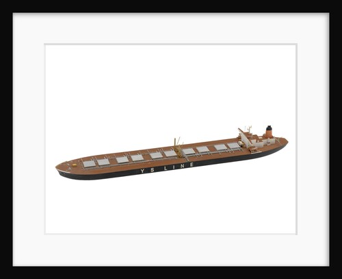 Waterline model; Miniature model by Reginald Carpenter