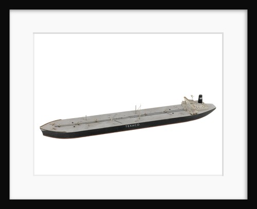 Waterline model; Miniature model by Reginald Carpenter