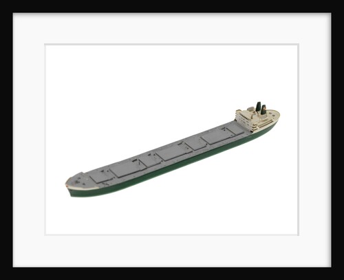 Waterline model; Miniature model by Reginald Carpenter