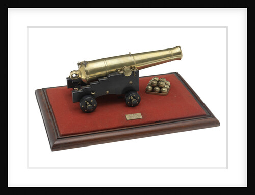 Ordnance model; Gun model by G. R. Palmer