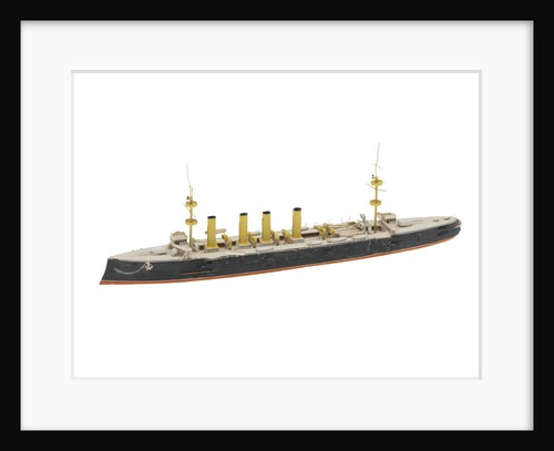 HMS 'Powerful' (1895); Warship; Protected Cruiser by Reginald Carpenter