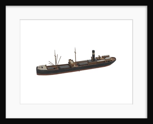 Waterline model; Miniature model by Reginald Carpenter