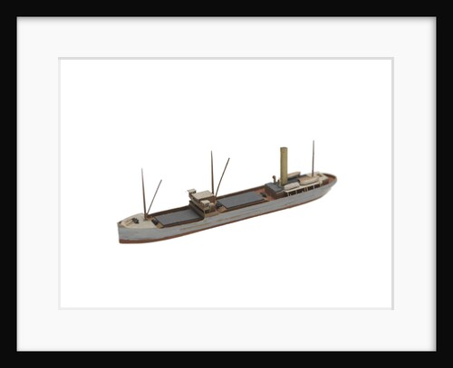 Waterline model; Miniature model by Reginald Carpenter