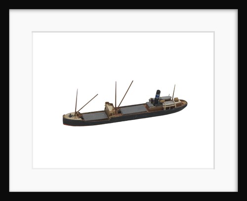 Waterline model; Miniature model by Reginald Carpenter