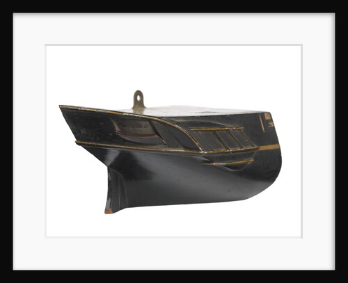 Stern model; Sectional model; Waterline model; Half hull model by unknown