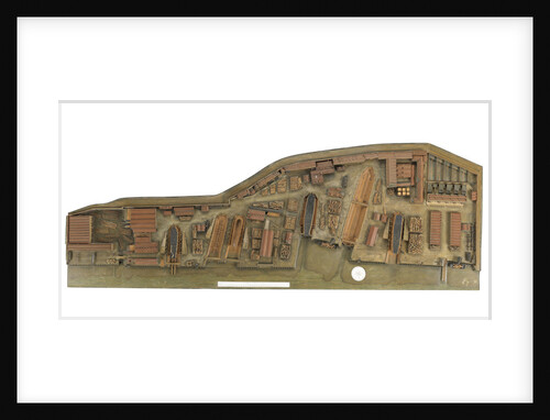 Topographical model by Richard Pickthorne