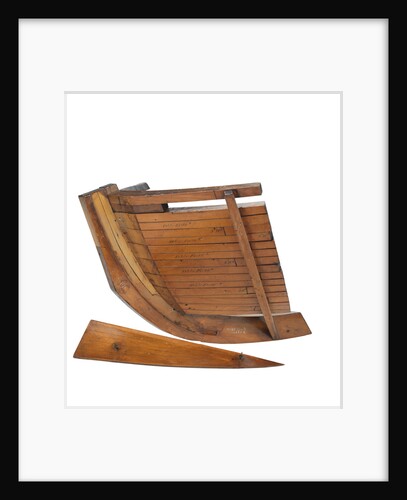 Sectional model; Bow model; Frame model by unknown
