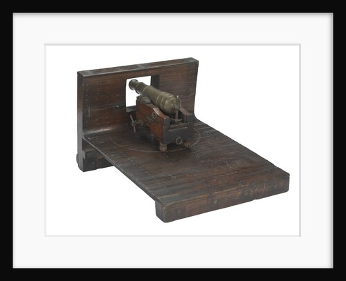 Ordnance model; Gun model; Sectional model by unknown