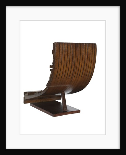 Sectional model; Plank-on-frame by unknown