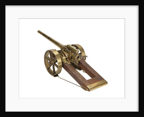 Ordnance model; Gun model by unknown