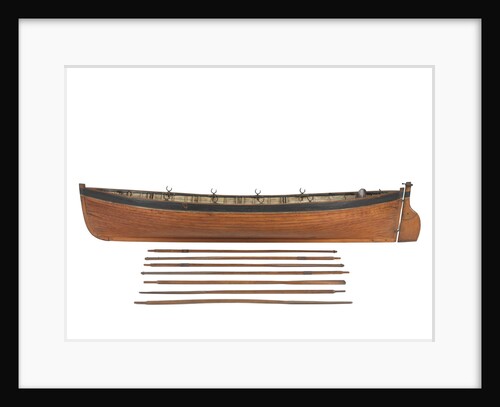 Full hull model; Plank-on-frame by unknown