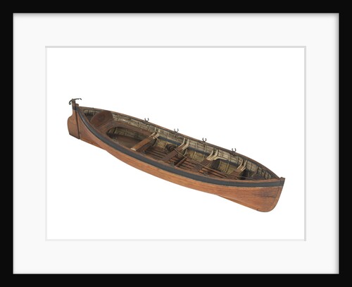 Full hull model; Plank-on-frame by unknown
