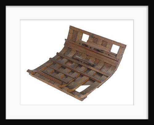 Sectional model; Plank-on-frame by unknown
