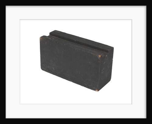 Sectional model; Armour plate model by unknown
