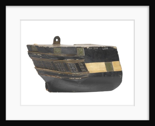 Sectional model; Stern model; Waterline model; Block model by Unknown