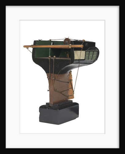 Sectional model; Stern model by unknown