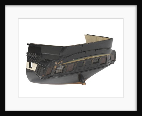 Sectional model; Waterline model; Stern model by Unknown