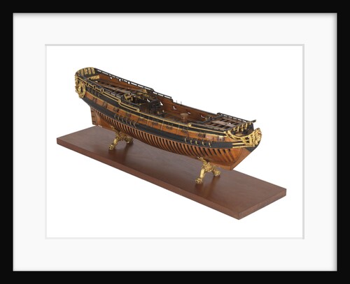Model of the 'Rose' (1706), warship, sixth rate, sloop, 20 guns by unknown