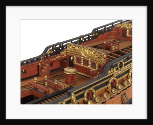 Contemporary full hull model of the 'Mordaunt' by unknown