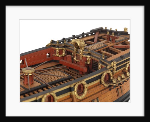 Contemporary full hull model of the 'Mordaunt' by unknown