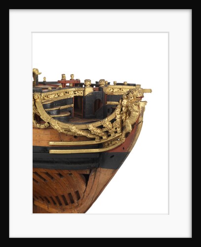 Contemporary full hull model of the 'Mordaunt' by unknown