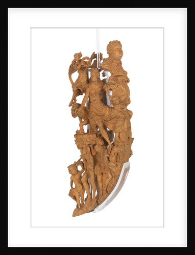 Figurehead model of First Rate 100-gun warship HMS 'Victory' (1765) by William Savage