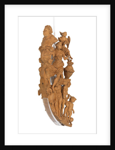 Figurehead model of First Rate 100-gun warship HMS 'Victory' (1765) by William Savage