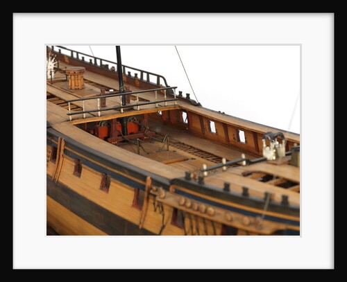 Model of the 'Mermaid' (1784), warship, frigate, 32 guns by George Stockwell