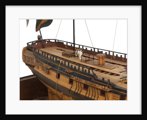 Model of the 'Mermaid' (1784), warship, frigate, 32 guns by George Stockwell