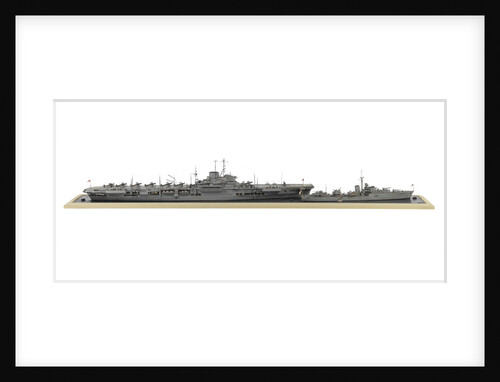 HMS 'Barfleur' (1943); Warship; Destroyer by Norman A. Ough