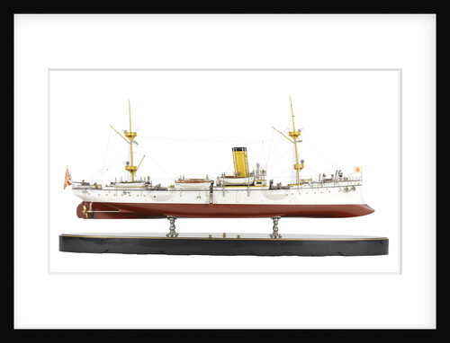 A sloop warship 'Takao' (Japan 1888) by unknown
