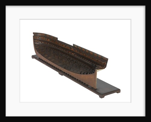 Model of a warship, 46 guns, frigate by unknown