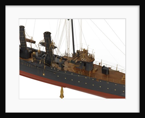 Warship and dispatch vessel 'Mogami' (1908) by unknown