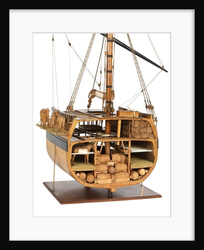 A horse transport vessel by unknown