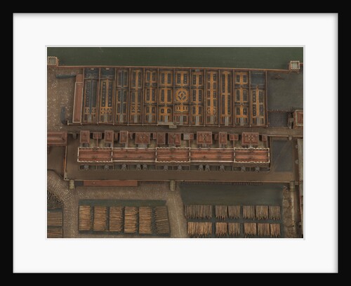 Topographical model of Chatham Dockyard, 1772-1774 by William Phillips