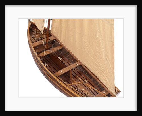 A recreational sailing dinghy, 'RNSA' 14 (1920) by unknown