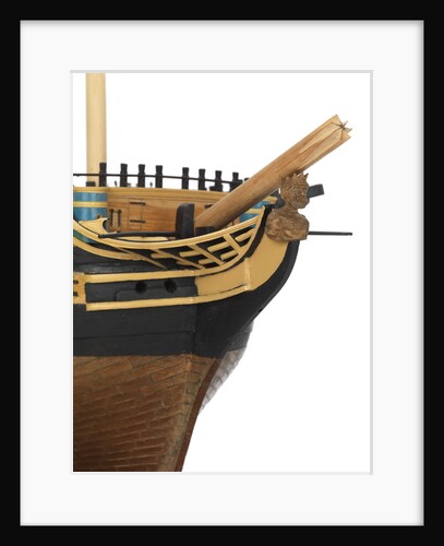 80-gun two decker HMS 'Foudroyant' (1798) by Edgar Albert Benford