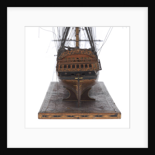 French warship, 80 guns by unknown