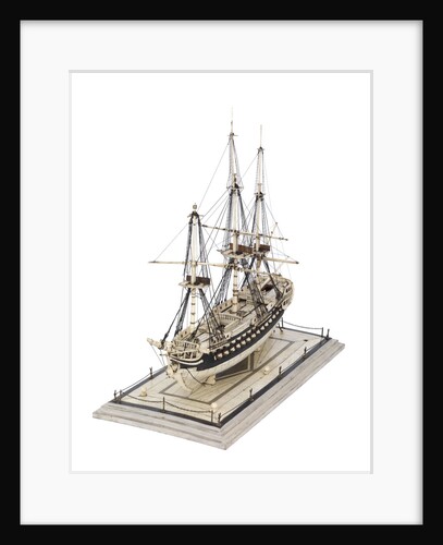 French warship by unknown