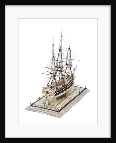 French warship by unknown