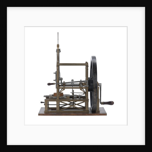 Mortising machine model by Marc Isambard Brunel