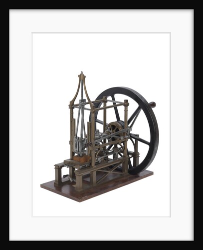 Structural model; Mortising machine by Marc Isambard Brunel